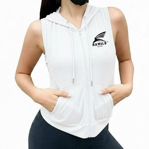 Sudaderas sin Mangas Transpirables, Estilo Atractivo, Precio Económico, Disponibles en Diseño Personalizado, Mezcla de Algodón Básico - Product Image 5