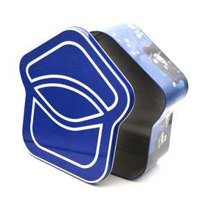 Caja de Metal Irregular Impresa Personalizada Directo de Fábrica, de Grado Alimenticio, para Galletas de Chocolate, Postres y Regalos - Product Image 1