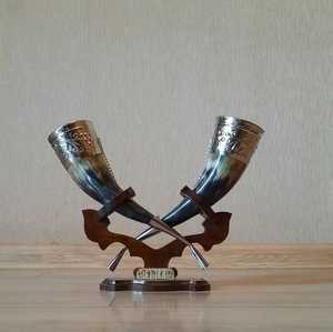 เขียงไม้คุณภาพสูงแท้ พร้อมกล่องบรรจุภัณฑ์ ทนทาน ใช้ซ้ำได้ ดีไซน์สไตล์ไวกิ้งยุคกลาง - Product Image 2