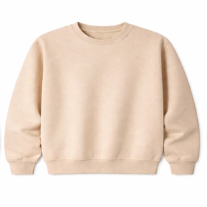 เสื้อสเวตเชิ้ตสตรีทแวร์ผู้ชายแบบ OEM สั่งทำพิเศษ |   เสื้อพูลโอเวอร์ผ้าฟลีซหนา 280GSM |   เสื้อยืดคอกลมผ้าฝ้าย 80% สำหรับฝึกซ้อม - Product Image 2
