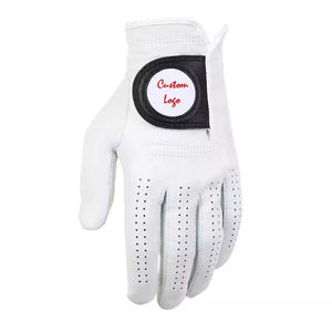 New Design Professional <b>Golf</b> Gloves Breathable and Comfortable Customized Printed and Logo <b>Golf</b> Gloves sheepskin leather - Product Image 2