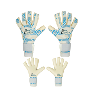 Impresión duradera en blanco y negro mediante sublimación en guantes de portero profesionales de látex. - Product Image 4