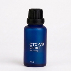 ECOWAY CTC-V8 Revêtement céramique automobile avec formule anti-UV, dureté 9H +170% de brillance, protection contre les intempéries, protection des garnitures, conditionnement de 30 ml - Product Image 1