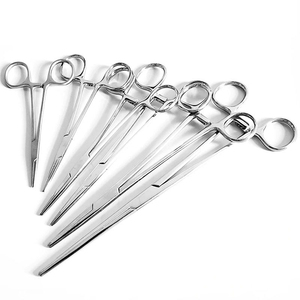 คีมหนีบหลอดเลือดแบบตรงชนิด Hemostatic Fishing Locking Elbow ทำจากสแตนเลส มีจำหน่ายทุกชนิดและทุกขนาด เครื่องมือผ่าตัด - Product Image 2