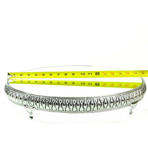 Elegant Metal Cake Stand Modern Minimalist Themed Dessert <b>Tables</b> for Weddings <b>Birthdays</b> Anniversaries Multicolor Cake Holder - Product Image 5