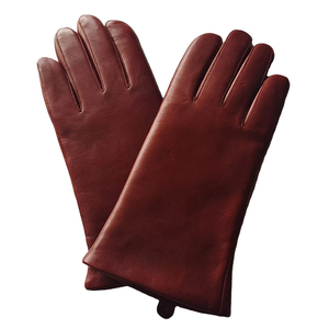 Leather <b>Touch</b> <b>Screen</b> <b>Gloves</b> Wrist Length Thermal Dress Plain Black Unlined Winter Daily Use - Product Image 6