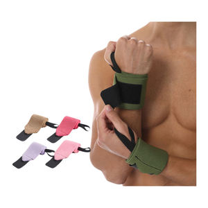 Nouvel Arrivage – Bande de maintien de poignet personnalisable avec logo pour la musculation, antidérapante, style tendance pour l'hiver - Product Image 3