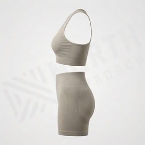 Leggings Deportivos Sin Costuras para Yoga, con Logotipo Personalizado, Elásticos, para Gimnasio, Entrenamiento, Fitness, Ejercicio, Ropa Deportiva para Mujer - Product Image 3