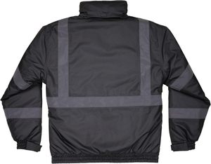 Winter Waterproof High Visibility <b>Reflective</b> Safety <b>Jacket</b> <b>Mens</b> Security Workwear Road Traffic Safety Coat <b>Jacket</b> For Man - Product Image 2