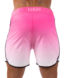 Mens Gym Fitness Shorts Breathable Summer Running Elastic Waist High Street Quick Dry 100% Polyester Sportswear Shorts - Product Image 2