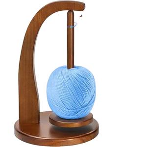 Design moderne Porte-fil en bois à bas prix Porte-fil magnétique au crochet Porte-fil en bois naturel pour tricoter - Product Image 1