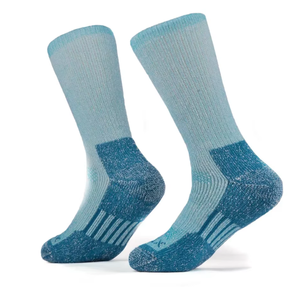 Chaussettes de sport et de yoga professionnelles pour hommes, antidérapantes, à rayures imprimées numériquement, en maille de bambou classique, collection hiver 2026, vente chaude - Product Image 6