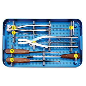 Kit de Instrumentos Quirúrgicos Ortopédicos Manuales de Alta Calidad, Aprobado por ISO/CE, de Acero Inoxidable, para Reconstrucción Pélvica - Product Image 3