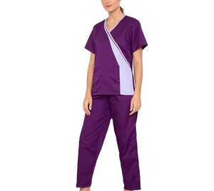 Anti Wrinkle Woman <b>Uniform</b> <b>Scrub</b> Breathable Professional Stylish Durable Fabric Lightweight Woman <b>Uniform</b> <b>Scrub</b> With Best Price - Product Image 1