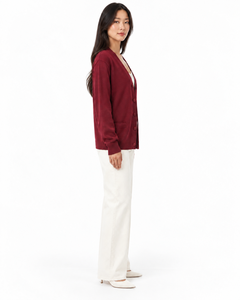 Pulls longs de haute qualité à col en V pour les sororités, les fraternités, les écoles, les collèges et les universités, unisexe - Product Image 2