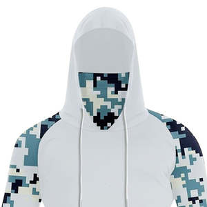 Camisa de Pesca con Capucha Personalizada UPF 50 de Manga Larga para Hombre, Anti-UV, Secado Rápido, Sublimación, Poliéster - Product Image 3