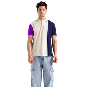 Polo pour homme, manches courtes, coton, décontracté, respirant, coupe classique, design uni, boutons sur le devant - Product Image 5