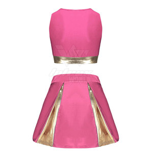 New Arrival Custom Color Polyester Made Cheerleading Uniform High Manufacturer Cheerleading Uniform - Product Image 6