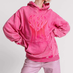 Sudaderas Extra Grandes con Hombros Caídos Personalizadas para Mujer, Ropa Casual Urbana, Sudadera con Hombros Caídos para Mujer - Product Image 2