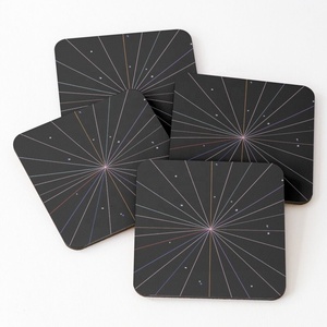 Best Coaster Printed Wood Meena Modern Luxury Tea Coffee Coasters for Home Decor Hotels Handmade Collection Extra Large - Product Image 3