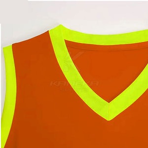 Conjunto de Camiseta y Pantalones Cortos de Baloncesto para Hombre de Alta Calidad, Uniformes de Malla Transpirable de Poliéster, Tallas Grandes, Diseños Personalizados - Product Image 6