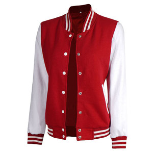 Veste de baseball personnalisée pour femme, en coton tricoté durable, confortable et respirante - Product Image 4
