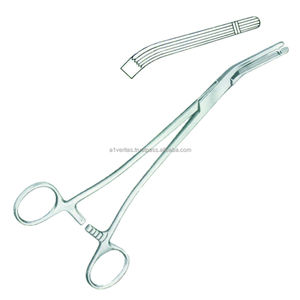 Pinza manual reutilizable de acero inoxidable A-1 VERITAS Garland de 21 cm para oftalmología y arterias |   Portaagujas - Product Image 5
