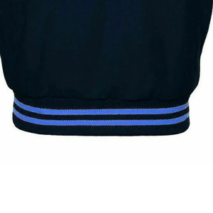 Custom Size Royal Color Wool Sleeve Hooded Varsity <b>Jacket</b> Unisex Letterman Baseball Fans' Front - Product Image 2