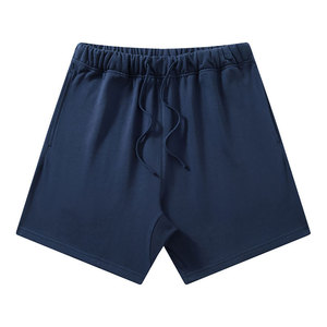 Shorts pour hommes tendance, élégants, respirants, à séchage rapide, en toile et élasthanne/coton, décontractés pour l'été, avec cordon de serrage et poches zippées - Product Image 4
