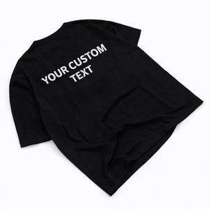 Fabricant de T-shirts pour hommes de haute qualité, streetwear personnalisé, vêtements de sport, t-shirts unis ou imprimés en coton et polyester, fournisseur en gros OEM ODM - Product Image 3