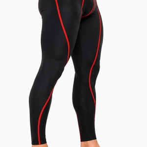 Leggings de compression pour hommes – Performance supérieure, ajustement extensible, confort actif, soutien musculaire, prêts pour l'entraînement, souplesse et mouvement, style athlétique - Product Image 5