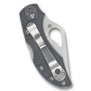Couteaux de poche pliants à manche gris, lame en acier inoxydable à bord plat et tranchant, avec ouverture par pouce et poignée ergonomique texturée - Product Image 3