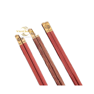 Palillos de madera natural hechos a mano con madera maciza para uso diario en comidas y restaurantes. - Product Image 1