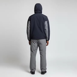 ชุดวอร์มฤดูหนาวแบบสั่งตัดสำหรับผู้ชายไซส์ใหญ่ ชุดแจ็คเก็ตกันลมน้ำหนักเบาแบบมีฮู้ด ผลิตจากไนลอน ระบายอากาศได้ดี กันน้ำ ผลิตจากโพลีเอสเตอร์ - Product Image 6