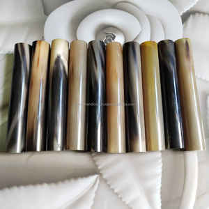 Rouleaux de cornes de taureau et de bœuf de qualité supérieure, faits à la main, multicolores, matériaux artisanaux en corne naturelle pour projets décoratifs, prix de gros - Product Image 2