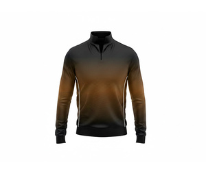 Performance Sublimation Quarter Zip Jacket Manufacturer <b>Men</b> Women Youth Sportswear Quick Dry Team <b>Pullover</b> - Product Image 5