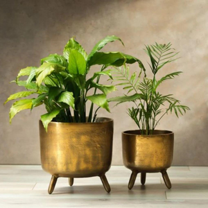 Maceta Moderna de Metal y Hierro, Maceta Decorativa para Plantas de Interior y Exterior, Jardín, Balcón, Decoración del Hogar - Product Image 3