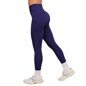 Collants thermiques d'hiver en polaire épaisse à taille mi-haute sans coutures pour femmes - Product Image 6