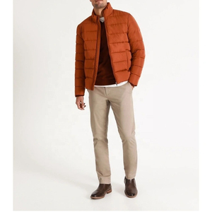 Customized Casual Wear Men's Winter Puffer Jacket Hooded Premium Quality Nylon Waterproof <b>Windproof</b> Available Multiple Colors - Product Image 5