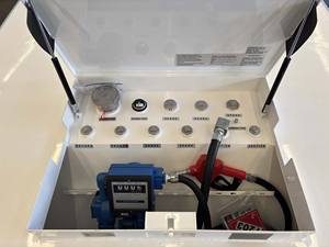 Réservoir de stockage d'huile diesel en acier au carbone à double paroi de 1000 litres avec pompe, fourni par l'usine - Product Image 3