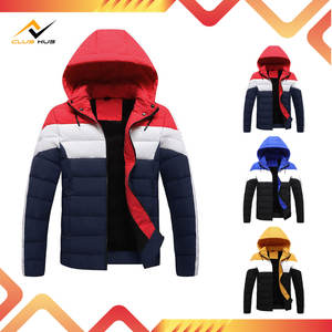 Chaqueta Acolchada para Hombre, Impermeable, Resistente al Viento, con Cierre, para Invierno, Ecológica, Antibacteriana, con Logotipo Frontal - Product Image 3