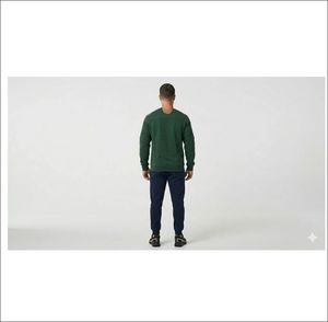 เสื้อสเวตเชิ้ตยูนิเซ็กซ์ ผ้าฝ้าย 100% คุณภาพสูง ผ้าไม่หด ไม่ยับ ไซส์ใหญ่ สำหรับฤดูใบไม้ร่วงและฤดูหนาว เสื้อสเวตเชิ้ตแบบสั่งทำ - Product Image 3