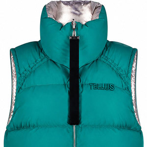 Custom Logo Clothing Zip up <b>Jacket</b> Wear Puff Vest Women Cropped Puffer Vest Streetwear Sleeveless Puffer <b>Jacket</b> - Product Image 5