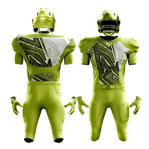 Uniforme de Fútbol Americano Deportivo, Tela de Poliéster, Diseño Transpirable y Flexible, Ideal para Entrenamientos y Partidos - Product Image 3