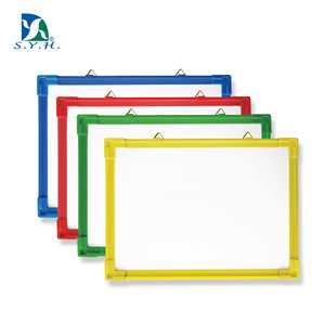 Colorful Plastic Frame Magnetic Writing <b>Board</b> with Marker Tray for School and Home - Product Image 5