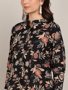Camisa de Mujer de Corte Regular, Informal y para Oficina, Estilo Moderno Informal, Estampado Floral, Precio al por Mayor por Proveedor - Product Image 4