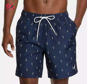 Shorts de bain décontractés pour hommes 2026, séchage rapide, imperméables, taille élastique, légers, en tissu à mémoire de forme, en polyester, pour la plage et le sport - Product Image 1