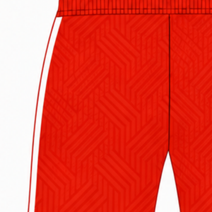 Bright <b>Red</b> Sports <b>Shorts</b> Custom Athletic Training Gym Workout Drawstring Quick Dry Breathable Performance Activewear Team - Product Image 3