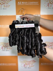 Extensiones de cabello ondulado Funmi Remy vietnamita 100% cabello humano doble dibujado puro crudo sin procesar cabello virgen crudo - Product Image 5