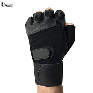 ถุงมือกันบาดระดับ 5 สีดำ ครึ่งนิ้ว สำหรับทุกเพศ ทนทาน ระบายอากาศได้ดี ป้องกันการบาด ป้องกันการกระแทก เหมาะสำหรับมอเตอร์ครอส - Product Image 6